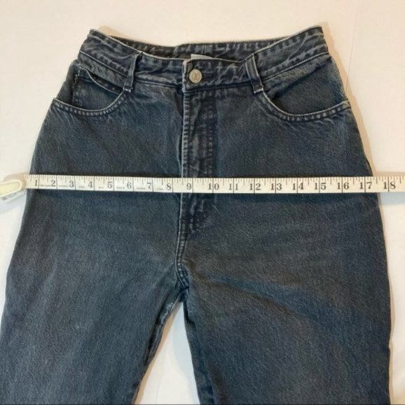 VTG Bongo Jeans Faded Black High Rise Size 7 - Picture 6 of 14